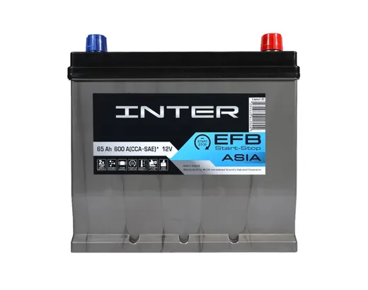INTER Premium Asia 65Ah 600A R+ EFB (D23)