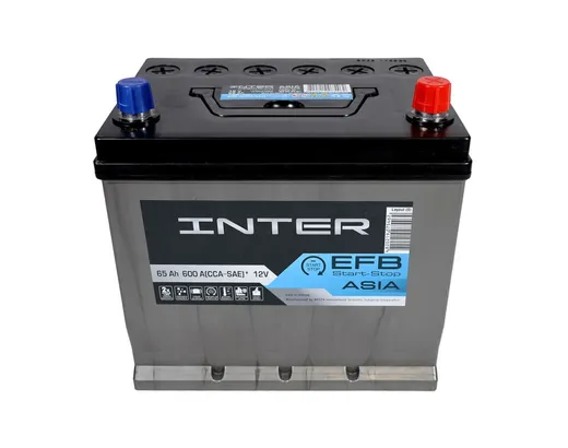 INTER Premium Asia 65Ah 600A R+ EFB (D23)