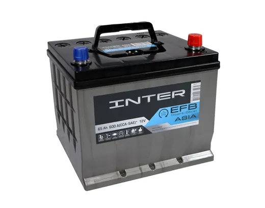 INTER Premium Asia 65Ah 600A R+ EFB (D23)
