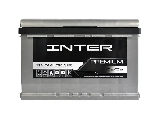 INTER Premium 74Ah 720A R+ (L3)