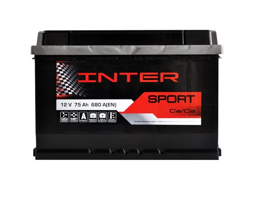 INTER Sport 75Ah 680A R+ (L3)