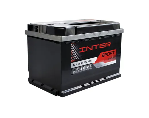 INTER Sport 75Ah 680A R+ (L3)