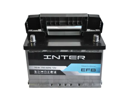 INTER EFB 78Ah 750A R+ (L3)