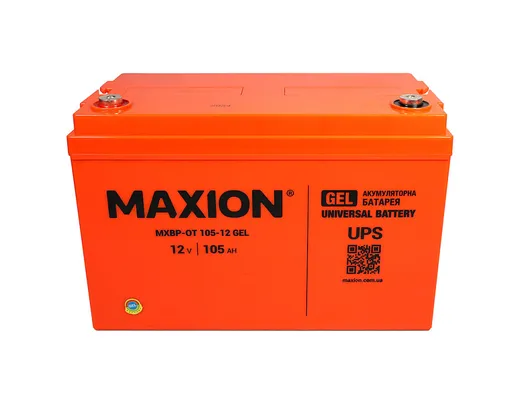 Аккумулятор Maxion 12V 105Ah MXBP-OT105-12 UPS GEL