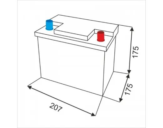 Автомобильный аккумулятор Bosch S5001 52Ah 520A (0092S50010)