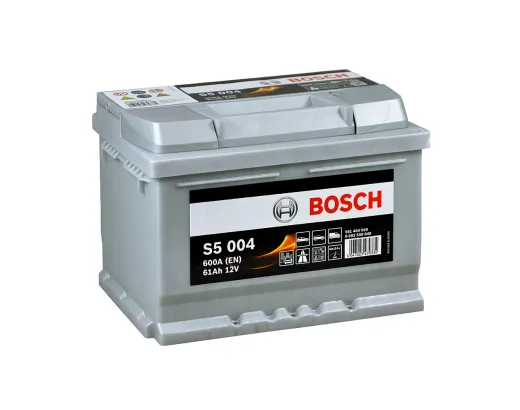 Автомобильный аккумулятор Bosch S5004 61Ah 600A (0092S50040)