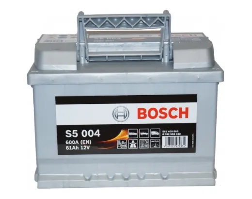 Автомобильный аккумулятор Bosch S5004 61Ah 600A (0092S50040)
