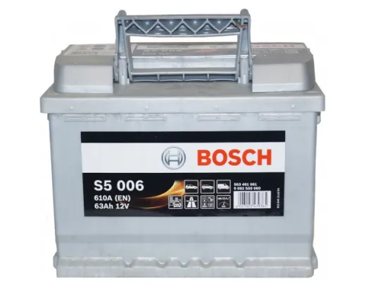 Автомобильный аккумулятор Bosch S5006 63Ah 610A (0092S50060)