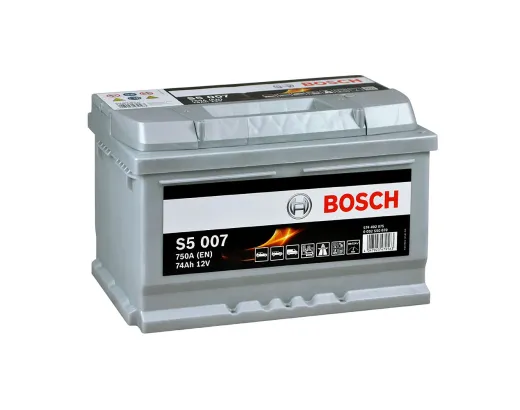 Автомобільний акумулятор Bosch S5007 74Ah 750A (0092S50070)