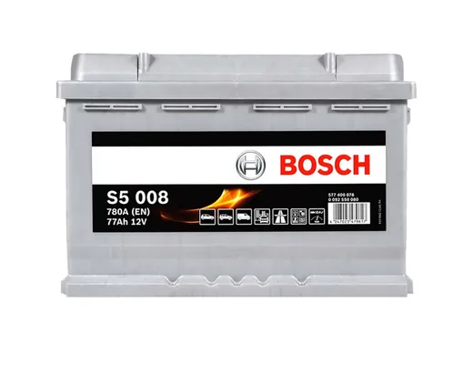 Автомобильный аккумулятор Bosch S5008 77Ah 780A (0092S50080)