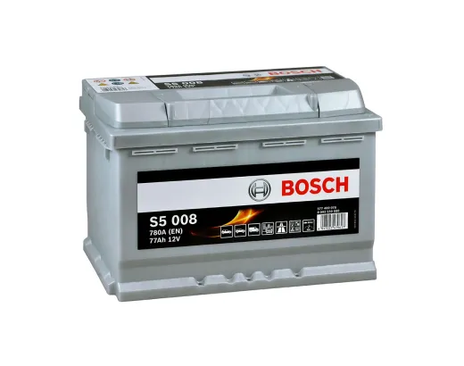 Автомобильный аккумулятор Bosch S5008 77Ah 780A (0092S50080)