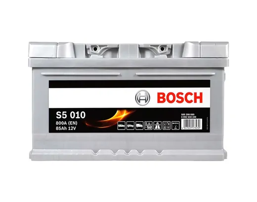 Автомобильный аккумулятор Bosch S5010 85Ah 800A (0092S50100)