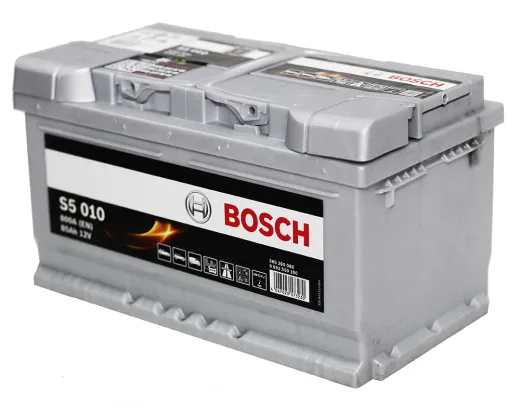 Автомобильный аккумулятор Bosch S5010 85Ah 800A (0092S50100)