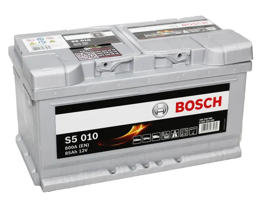 Автомобільний акумулятор Bosch S5010 85Ah 800A (0092S50100)