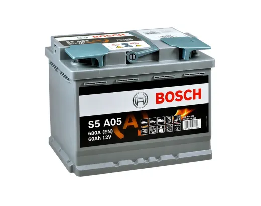 Автомобільний акумулятор Bosch S5A05 60Ah 680A (0092S5A050)