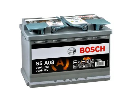 Автомобільний акумулятор Bosch S5A08 70Ah 760A (0092S5A080)