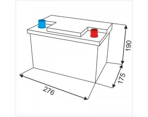 Автомобільний акумулятор Bosch S5A08 70Ah 760A (0092S5A080)