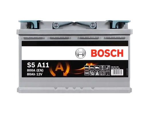 Автомобильный аккумулятор Bosch S5A11 80Ah 800A (0092S5A110)