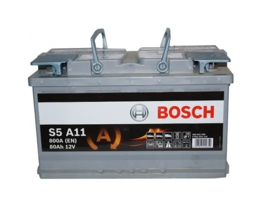 Автомобильный аккумулятор Bosch S5A11 80Ah 800A (0092S5A110)