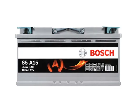 Автомобільний акумулятор Bosch S5A15 105Ah 950A (0092S5A150)