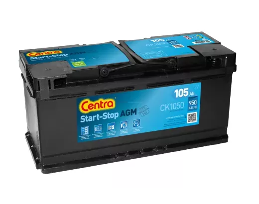Centra AGM Start Stop CK1050 105Ah 950A
