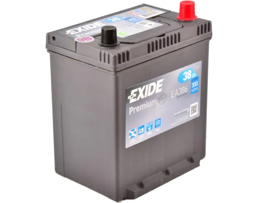 Exide  Premium 38Ah 300A EA386