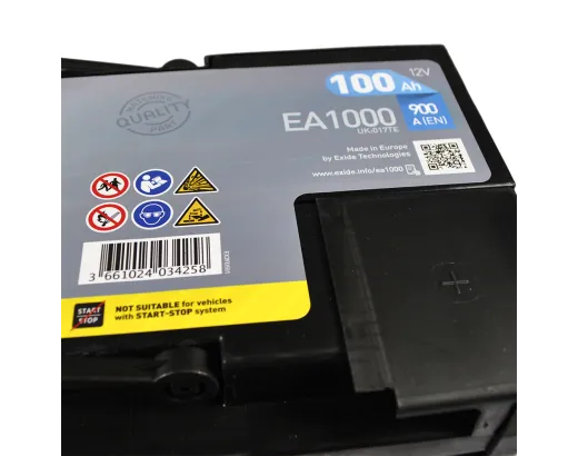 Exide 6СТ-100 Premium EA1000