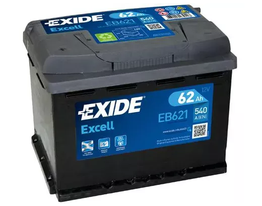 Exide 6СТ-62 Excell EB621
