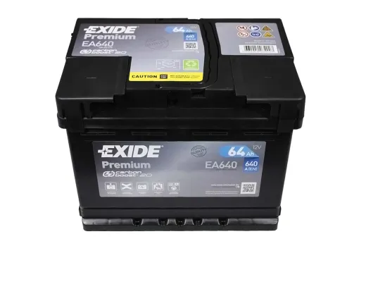 Exide 64Ah 640A Premium EA640