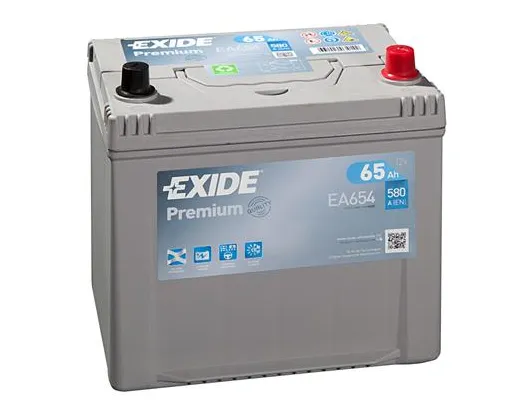 Exide 65Ah 580A Premium EA654