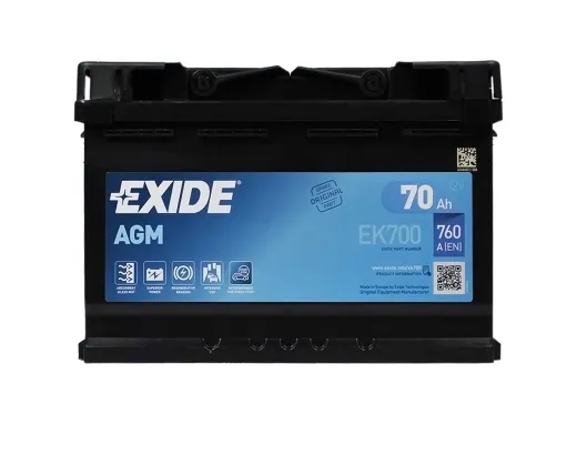 Exide 6СТ-70 Start-Stop AGM EK700