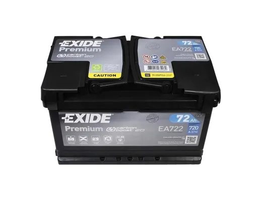 Exide 6СТ-72 Premium EA722