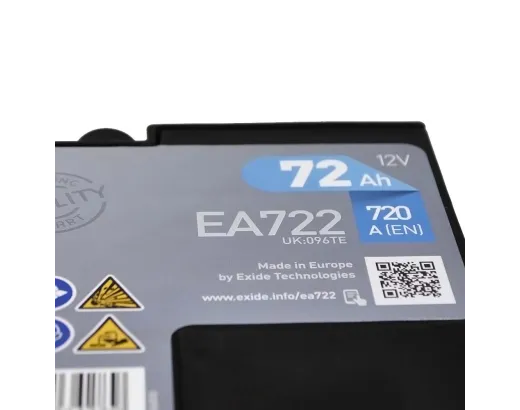 Exide 6СТ-72 Premium EA722