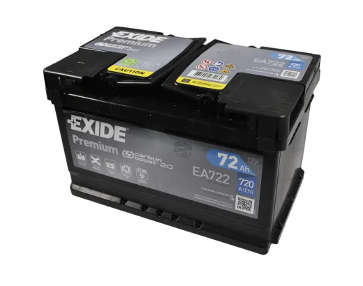 Exide 6СТ-72 Premium EA722