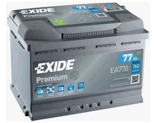 Exide 6СТ-77 Premium EA770