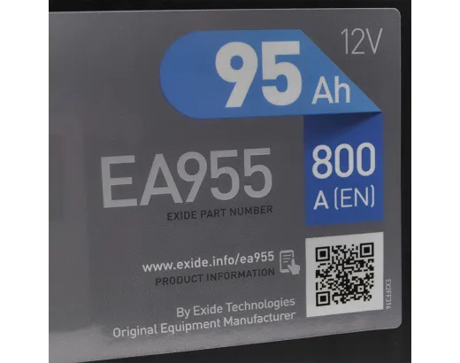 EXIDE 6СТ-95 Аз PREMIUM EA955