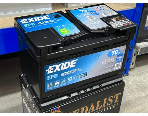 EXIDE 6СТ-70 АзЕ EFB EL700