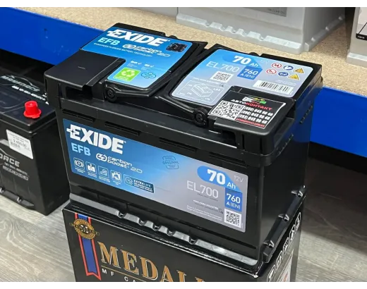 EXIDE 6СТ-70 АзЕ EFB EL700