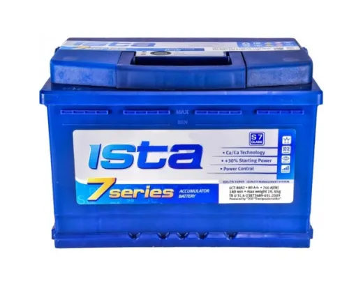 Ista 6СТ-80 R+ 7 Series
