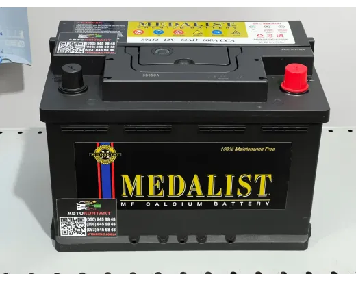 Medalist M57412 74Ah 680A
