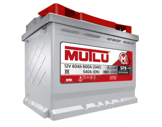 Mutlu 60Ah 600A SFB Series 3