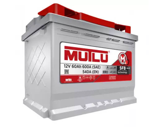 Mutlu 60Ah 600A SFB Series 3 190Ah