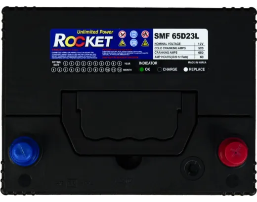 Rocket 60Ah 650A 65D23L