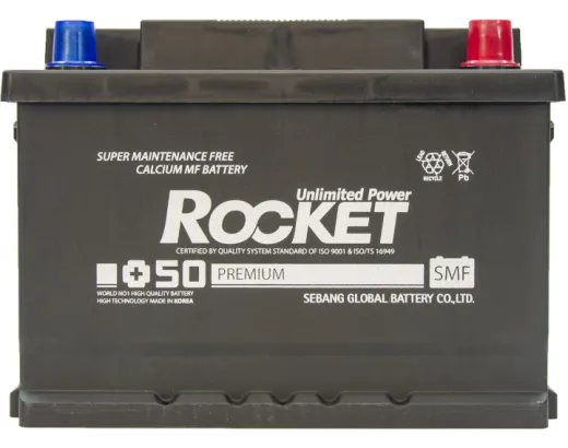 Rocket 62Ah 540A SMF 62L-LB2