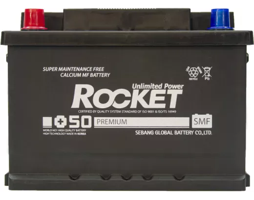 Rocket 62Ah 540A SMF 62R-LB2