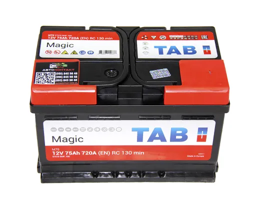 TAB Magic 75 Ah 12V Euro АзЕ (189072)