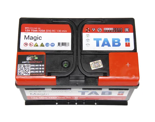 TAB Magic 75 Ah 12V Euro АзЕ (189072)