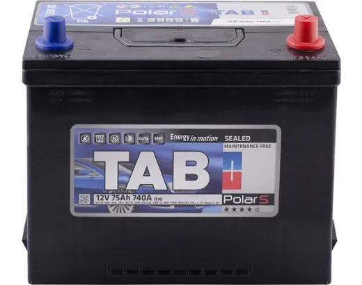 TAB Polar S 75 Ah 12V Euro Japan АзЕ (246875)