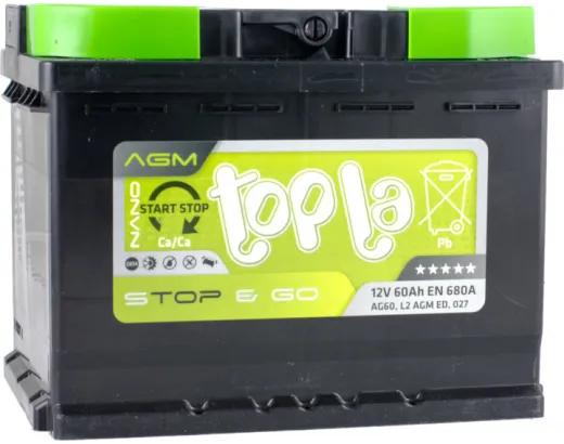 Topla AGM 6CT-60 АзЕ (114 060)
