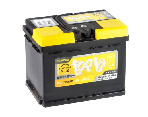 Topla EFB 60Ah 580A START-STOP